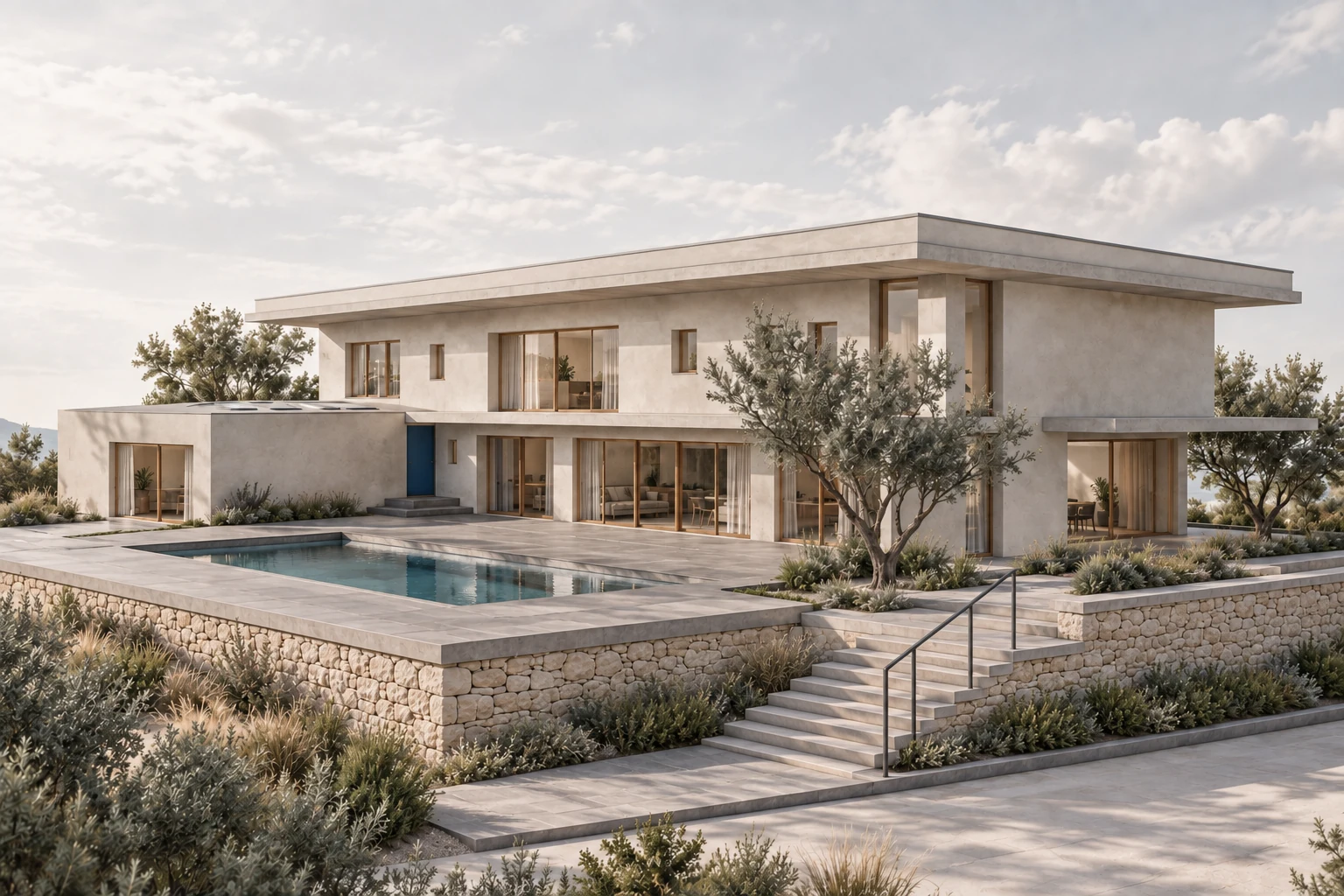 Garden / pool terrace